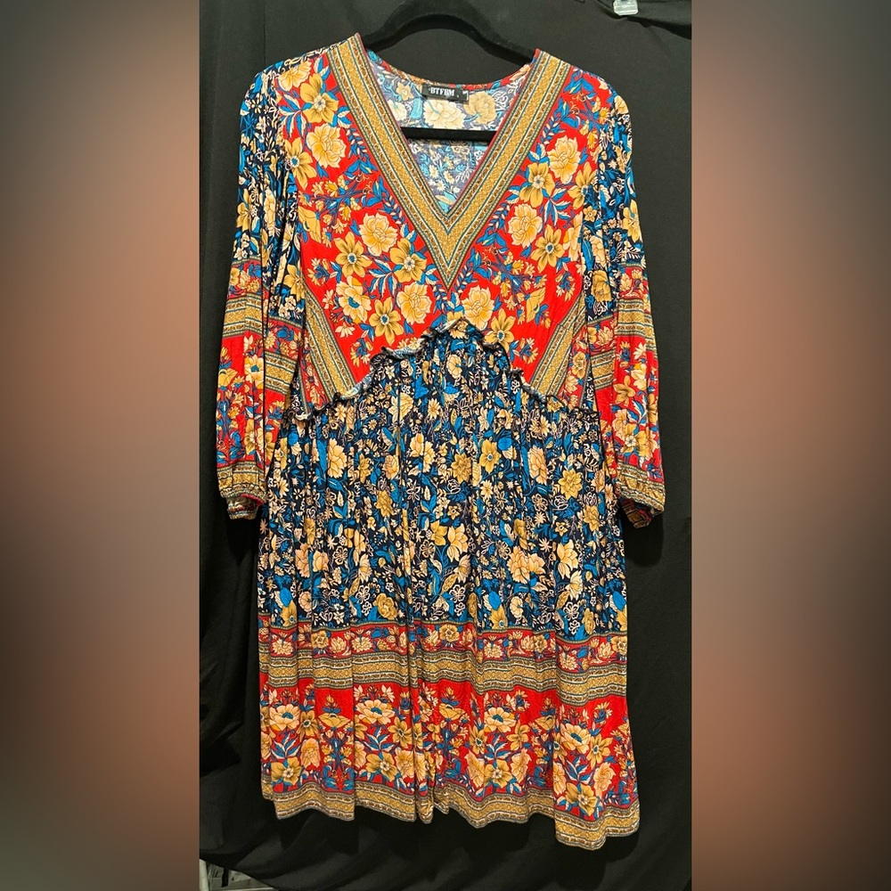 Floral Bohemian Dress